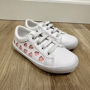 Janie and Jack Heart Sneakers